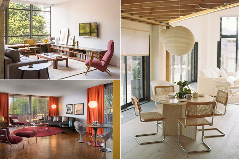 10 modernist living rooms